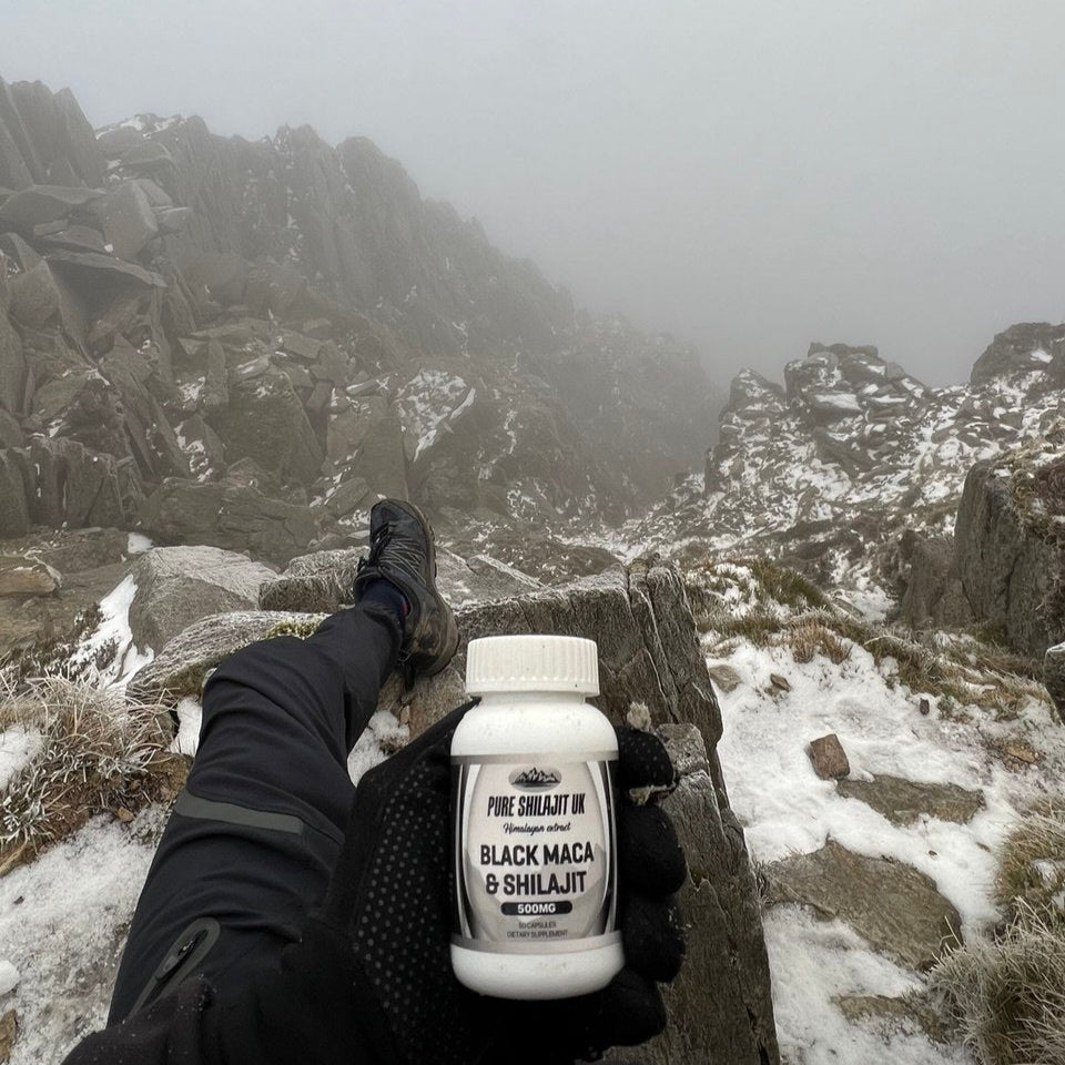 Pure Shilajit UK Extract Capsules - Black Maca & Shilajit.