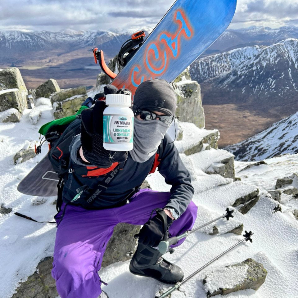 PURE SHILAJIT UK EXTRACT CAPSULES - LIONS MANE & SHILAJIT