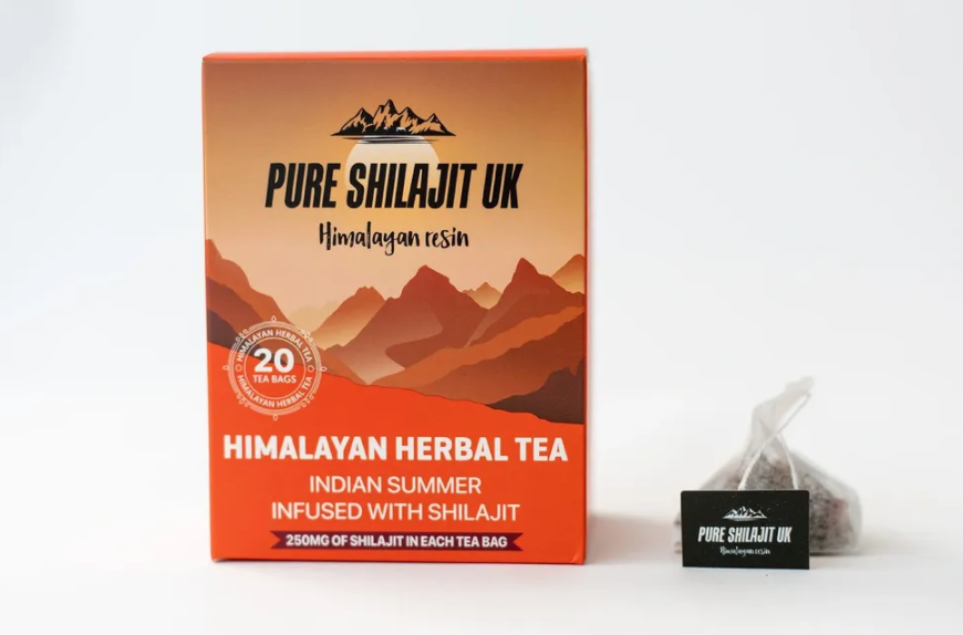 Shilajit Infused Tea Bags
