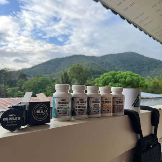 PURE SHILAJIT UK EXTRACT CAPSULES COMBO PACK (ALL 6 BLENDS)