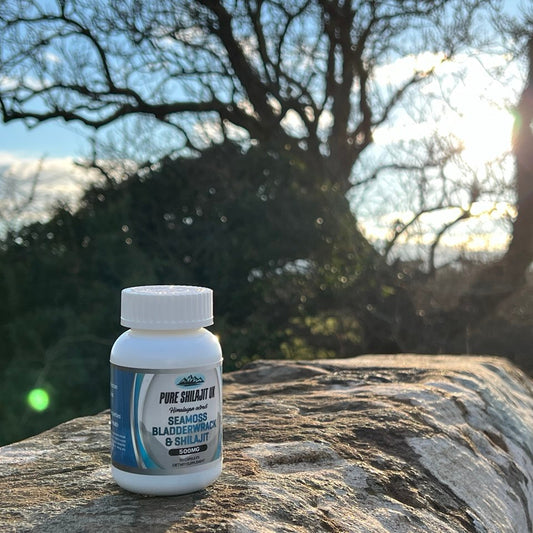 Pure Shilajit UK Extract Capsules - Seamoss Bladderwrack & Shilajit.