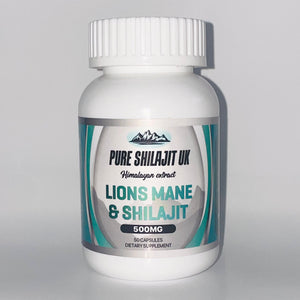 pure shilajit resin uk supplement pureshilajituk lions mane capsules